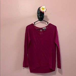 Old Navy pink sweater sz XL 14 girls